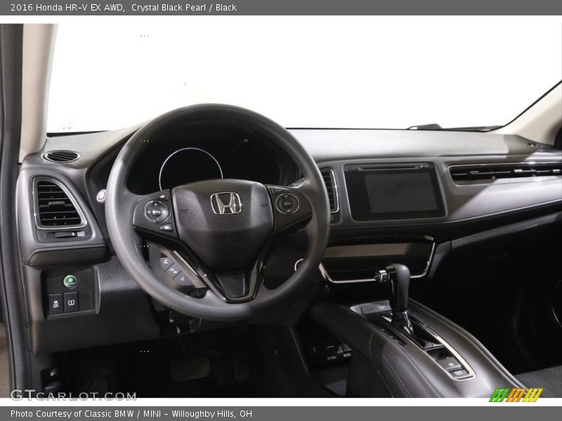 Crystal Black Pearl / Black 2016 Honda HR-V EX AWD