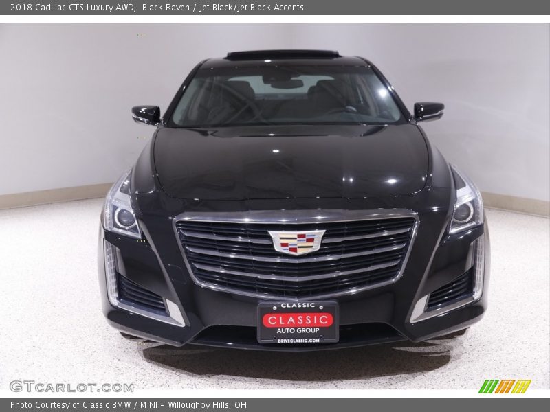 Black Raven / Jet Black/Jet Black Accents 2018 Cadillac CTS Luxury AWD