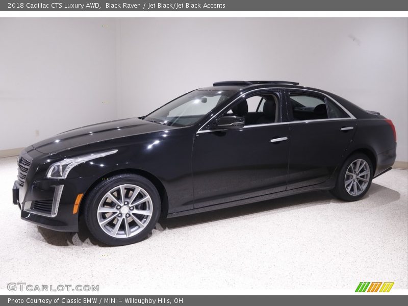 Black Raven / Jet Black/Jet Black Accents 2018 Cadillac CTS Luxury AWD