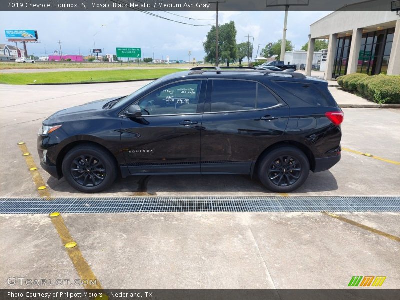 Mosaic Black Metallic / Medium Ash Gray 2019 Chevrolet Equinox LS