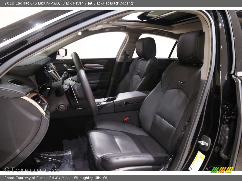 Black Raven / Jet Black/Jet Black Accents 2018 Cadillac CTS Luxury AWD