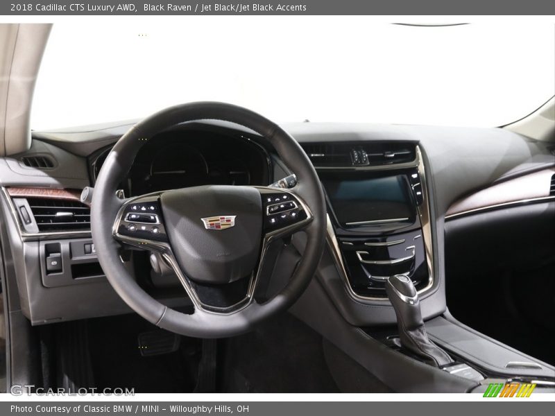 Black Raven / Jet Black/Jet Black Accents 2018 Cadillac CTS Luxury AWD