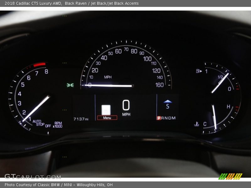 Black Raven / Jet Black/Jet Black Accents 2018 Cadillac CTS Luxury AWD