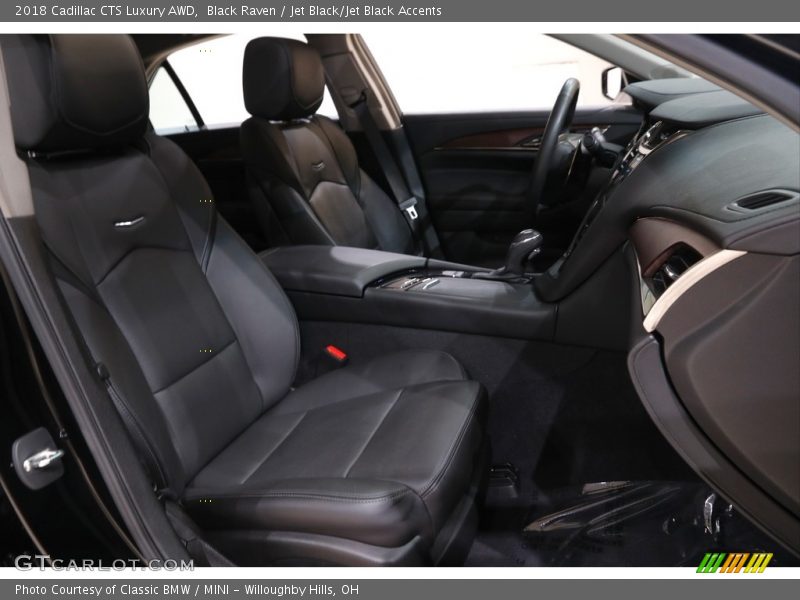 Black Raven / Jet Black/Jet Black Accents 2018 Cadillac CTS Luxury AWD