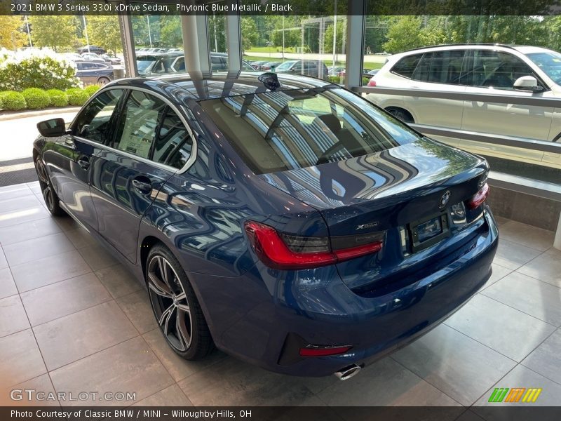 Phytonic Blue Metallic / Black 2021 BMW 3 Series 330i xDrive Sedan