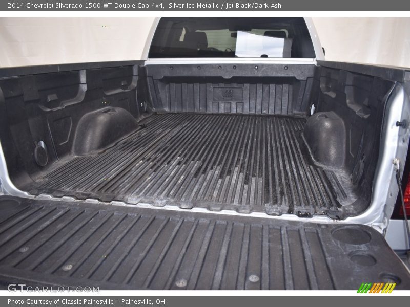 Silver Ice Metallic / Jet Black/Dark Ash 2014 Chevrolet Silverado 1500 WT Double Cab 4x4