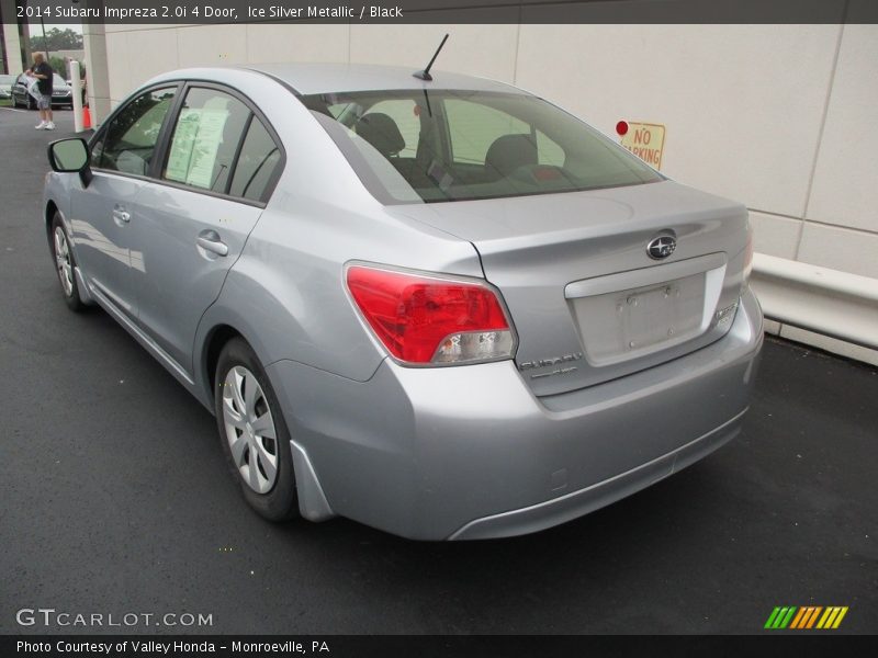 Ice Silver Metallic / Black 2014 Subaru Impreza 2.0i 4 Door