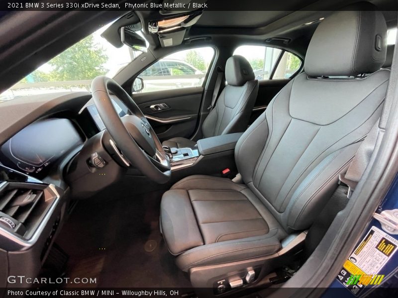Phytonic Blue Metallic / Black 2021 BMW 3 Series 330i xDrive Sedan