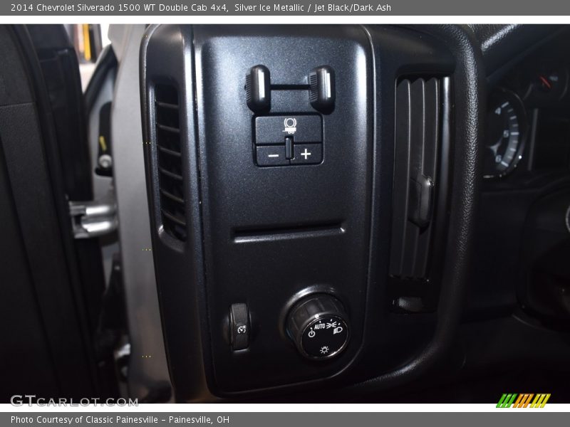 Silver Ice Metallic / Jet Black/Dark Ash 2014 Chevrolet Silverado 1500 WT Double Cab 4x4