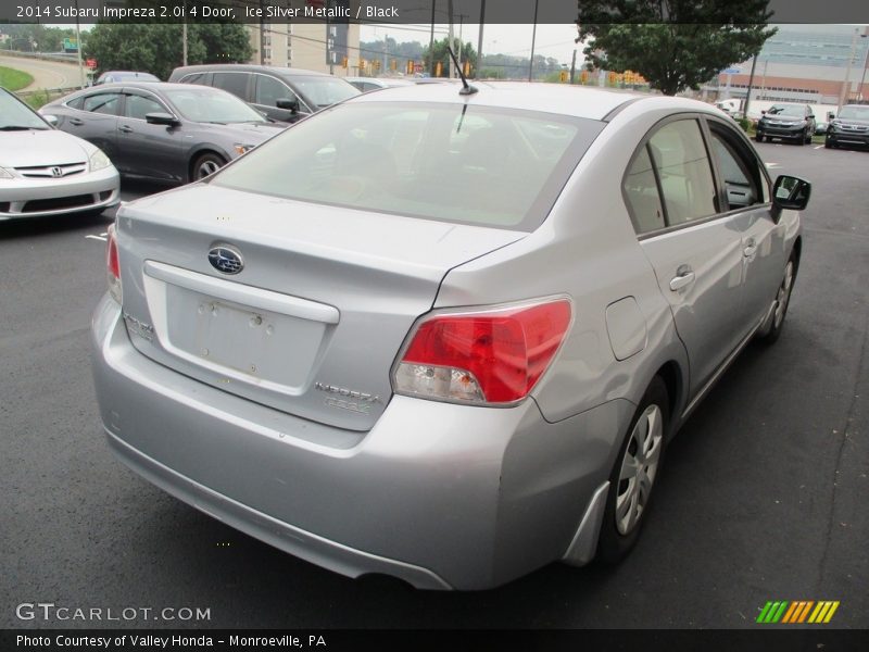 Ice Silver Metallic / Black 2014 Subaru Impreza 2.0i 4 Door
