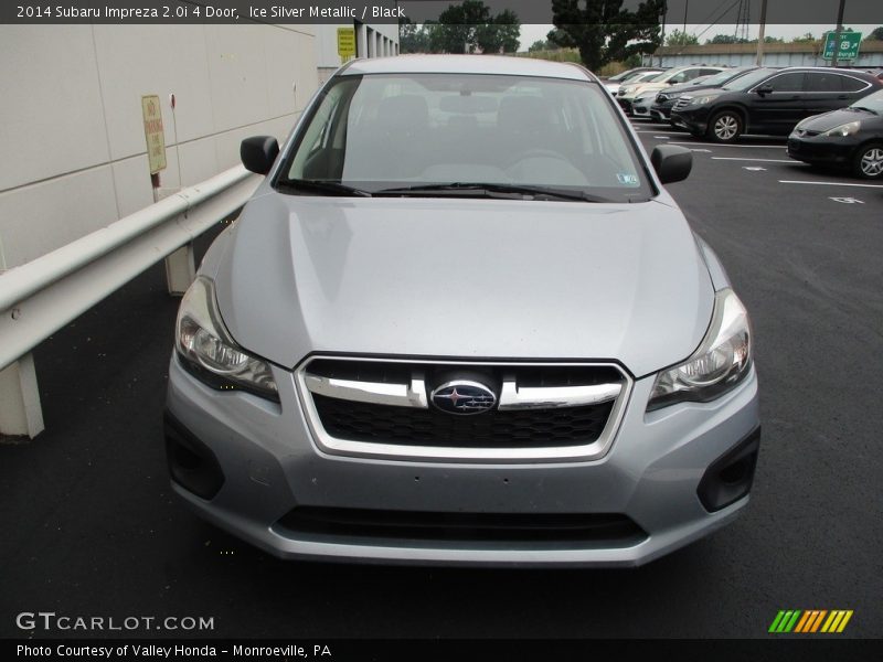 Ice Silver Metallic / Black 2014 Subaru Impreza 2.0i 4 Door