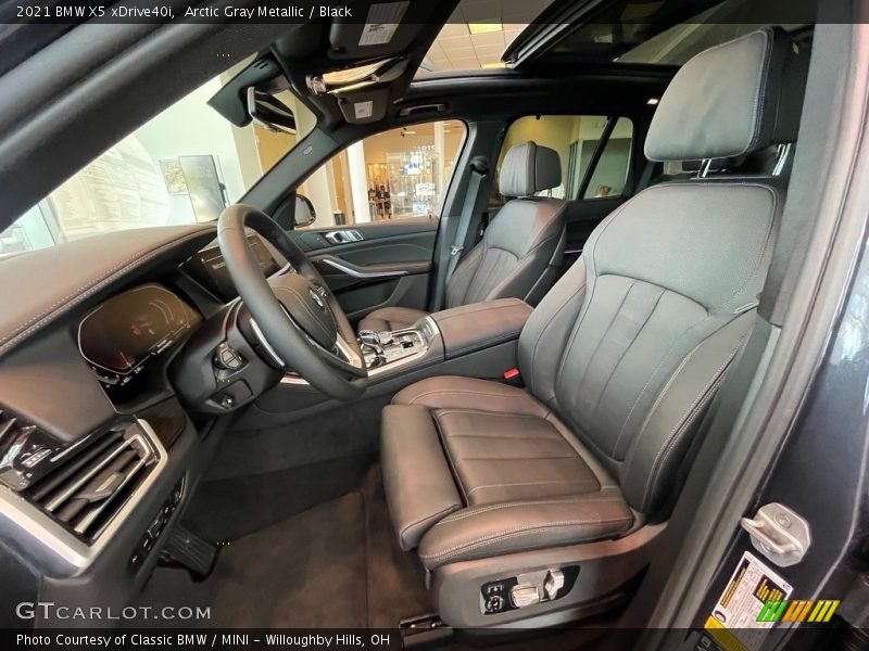 2021 X5 xDrive40i Black Interior