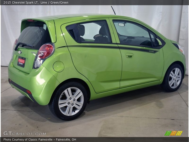 Lime / Green/Green 2015 Chevrolet Spark LT