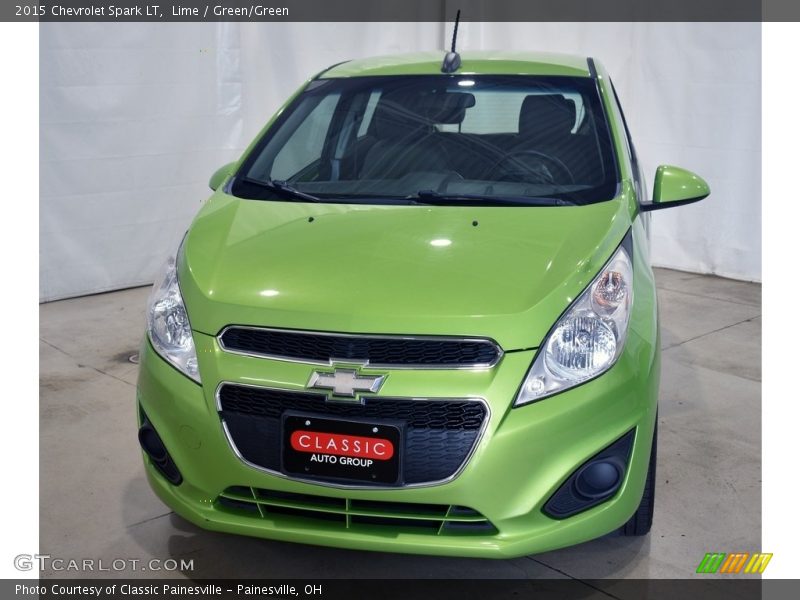 Lime / Green/Green 2015 Chevrolet Spark LT