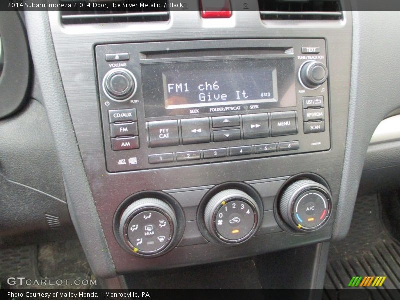 Ice Silver Metallic / Black 2014 Subaru Impreza 2.0i 4 Door