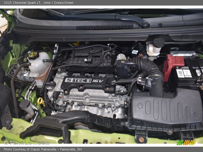 Lime / Green/Green 2015 Chevrolet Spark LT