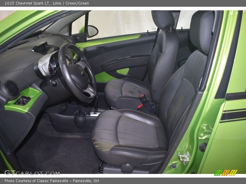 Lime / Green/Green 2015 Chevrolet Spark LT