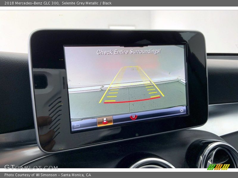 Selenite Grey Metallic / Black 2018 Mercedes-Benz GLC 300