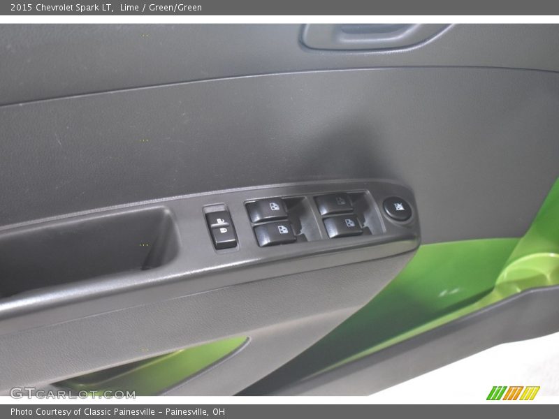 Lime / Green/Green 2015 Chevrolet Spark LT