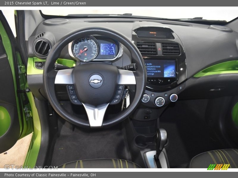 Lime / Green/Green 2015 Chevrolet Spark LT