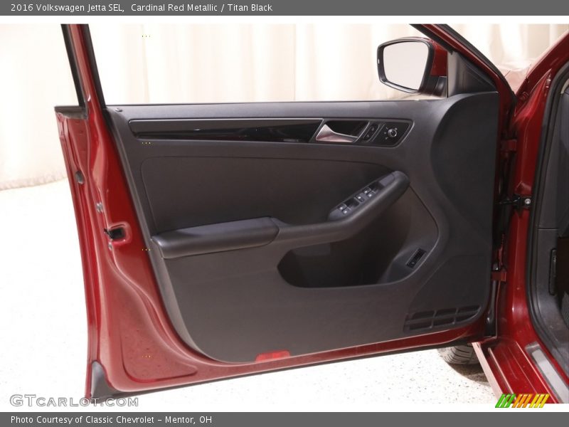 Door Panel of 2016 Jetta SEL