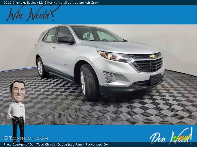 Silver Ice Metallic / Medium Ash Gray 2019 Chevrolet Equinox LS