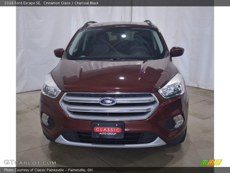 Cinnamon Glaze / Charcoal Black 2018 Ford Escape SE
