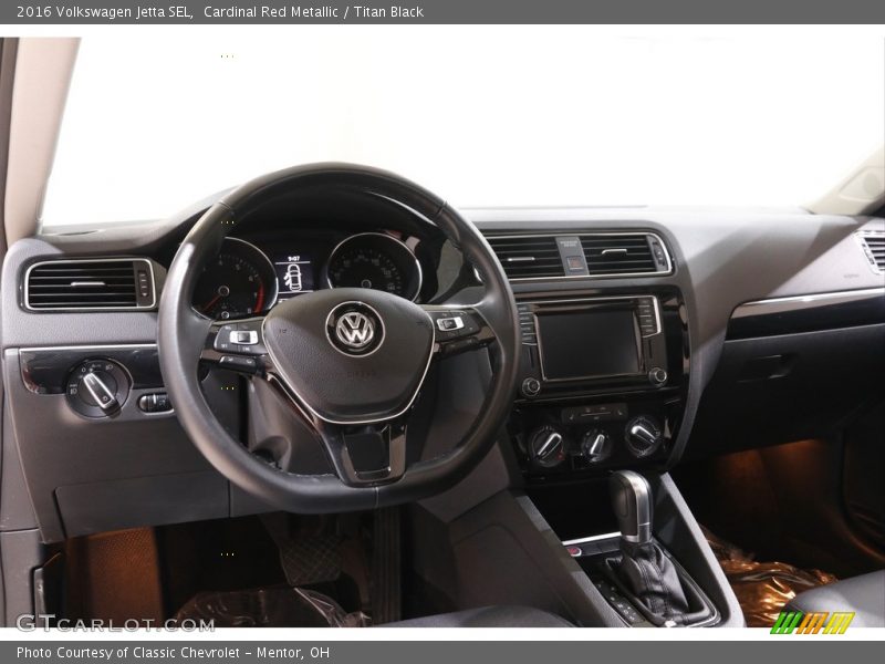 Dashboard of 2016 Jetta SEL