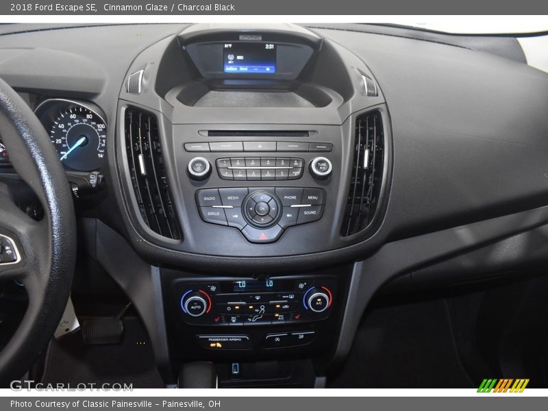 Cinnamon Glaze / Charcoal Black 2018 Ford Escape SE