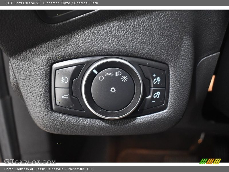 Cinnamon Glaze / Charcoal Black 2018 Ford Escape SE