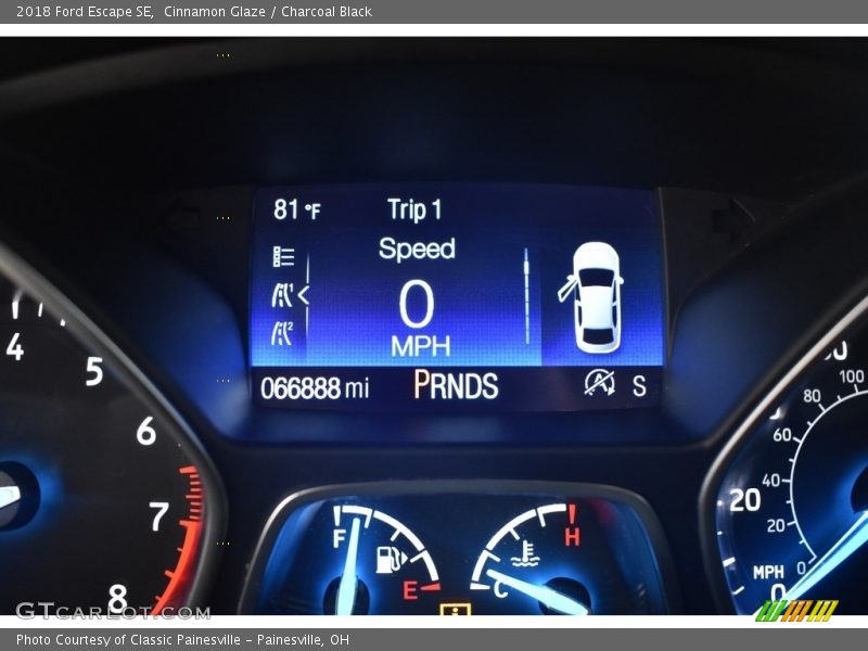 Cinnamon Glaze / Charcoal Black 2018 Ford Escape SE