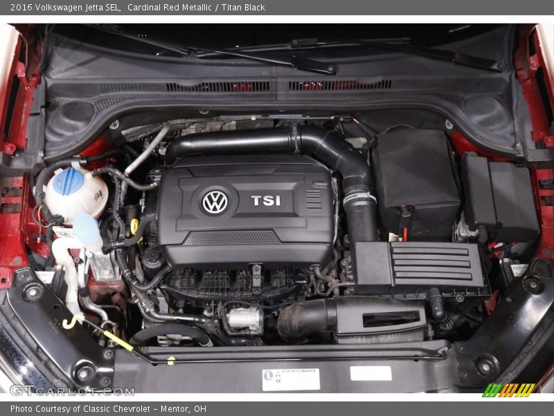  2016 Jetta SEL Engine - 1.8 Liter Turbocharged TSI DOHC 16-Valve 4 Cylinder
