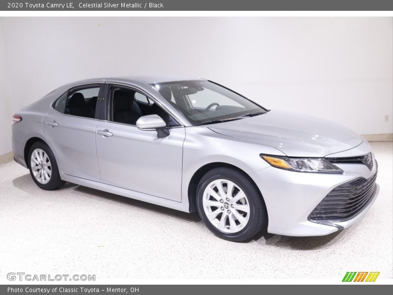Celestial Silver Metallic / Black 2020 Toyota Camry LE