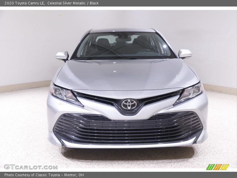 Celestial Silver Metallic / Black 2020 Toyota Camry LE