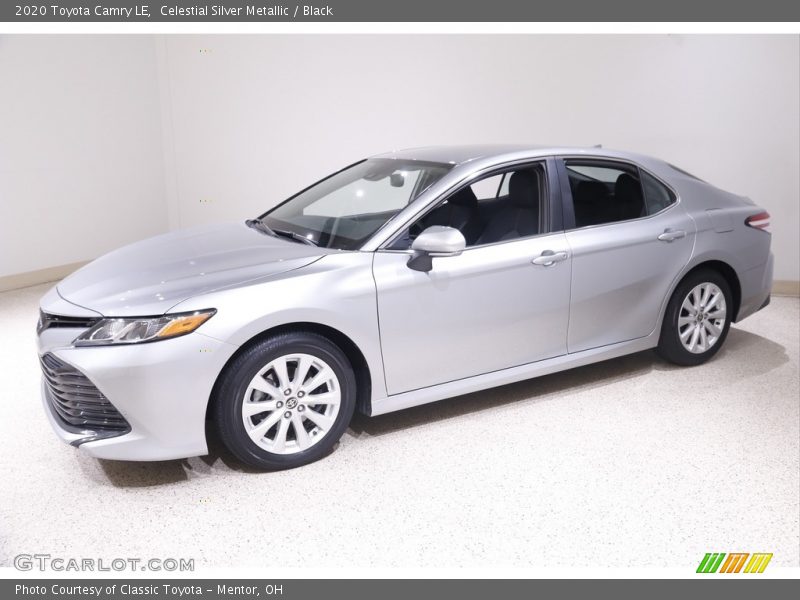 Celestial Silver Metallic / Black 2020 Toyota Camry LE