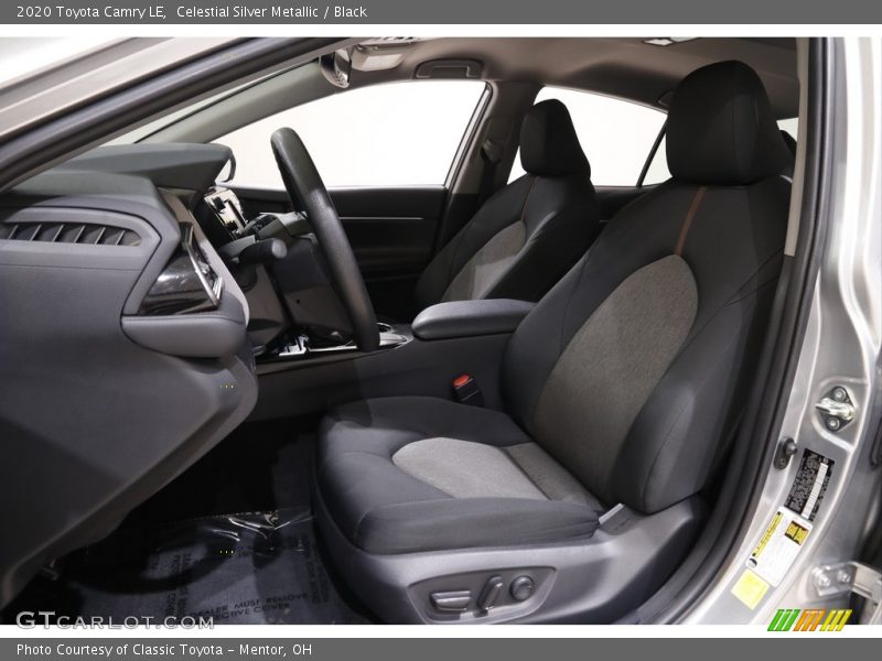 Celestial Silver Metallic / Black 2020 Toyota Camry LE