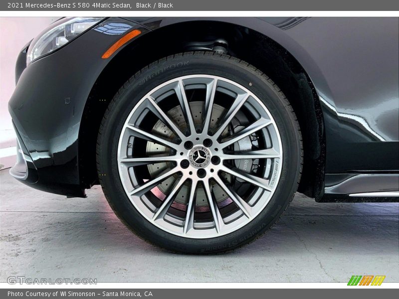 Black / Black 2021 Mercedes-Benz S 580 4Matic Sedan