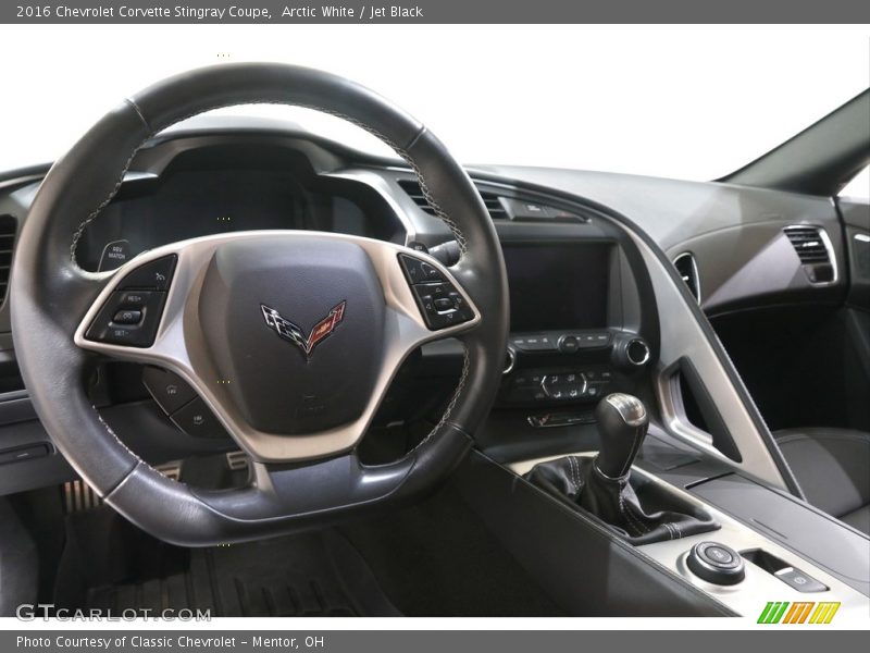 Dashboard of 2016 Corvette Stingray Coupe