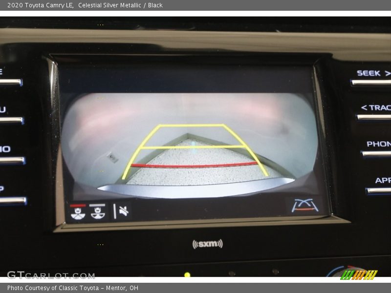 Celestial Silver Metallic / Black 2020 Toyota Camry LE