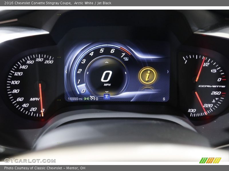  2016 Corvette Stingray Coupe Stingray Coupe Gauges