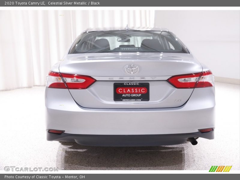 Celestial Silver Metallic / Black 2020 Toyota Camry LE