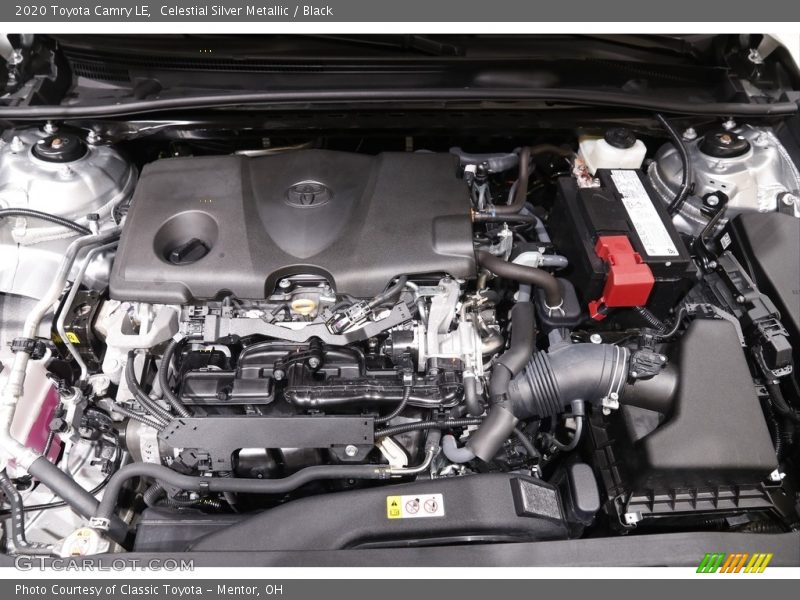 Celestial Silver Metallic / Black 2020 Toyota Camry LE