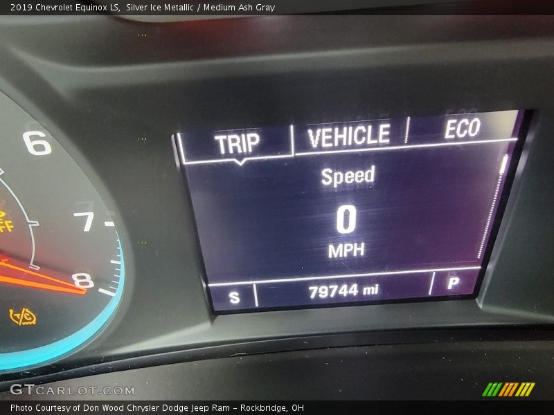 Silver Ice Metallic / Medium Ash Gray 2019 Chevrolet Equinox LS
