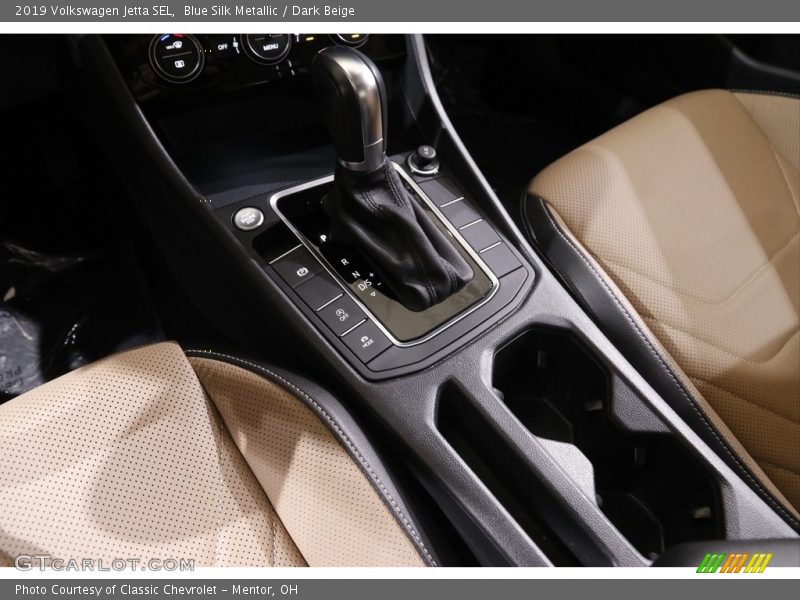Blue Silk Metallic / Dark Beige 2019 Volkswagen Jetta SEL