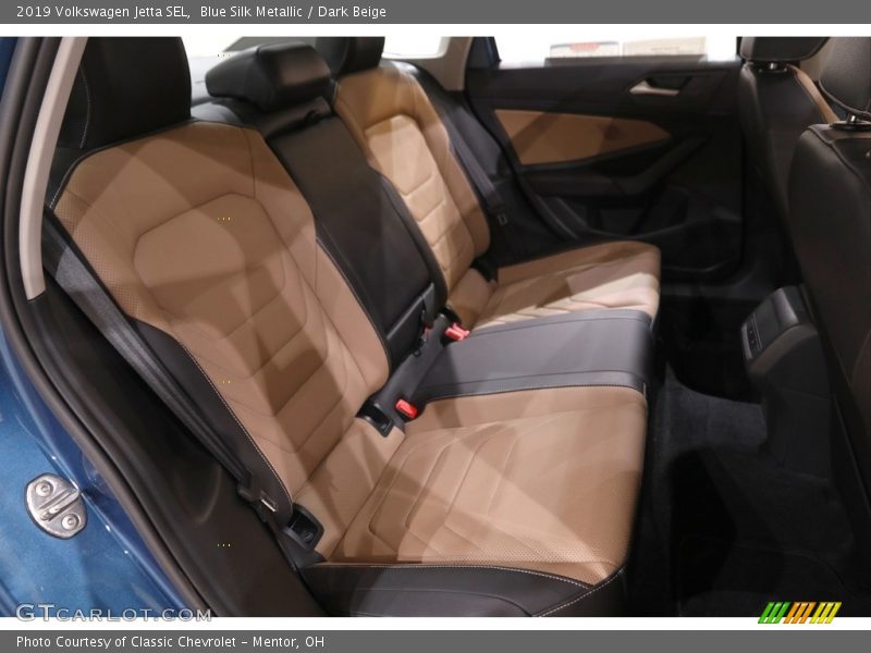 Blue Silk Metallic / Dark Beige 2019 Volkswagen Jetta SEL