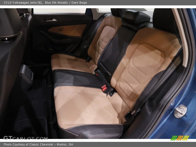 Blue Silk Metallic / Dark Beige 2019 Volkswagen Jetta SEL