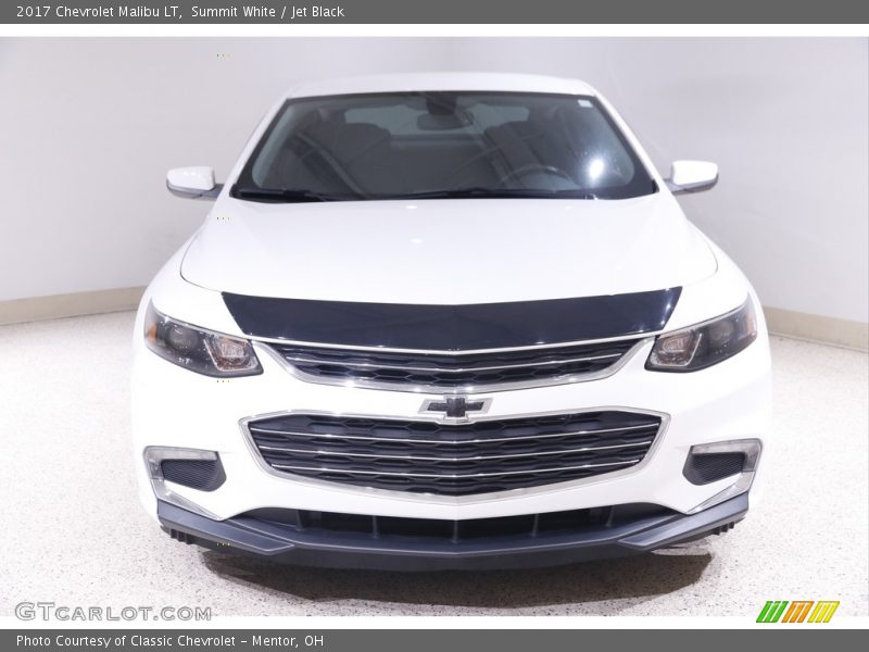 Summit White / Jet Black 2017 Chevrolet Malibu LT