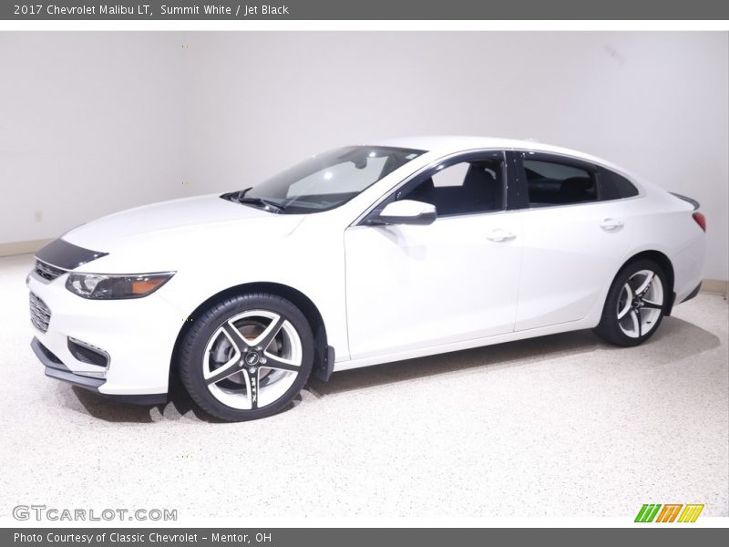 Summit White / Jet Black 2017 Chevrolet Malibu LT