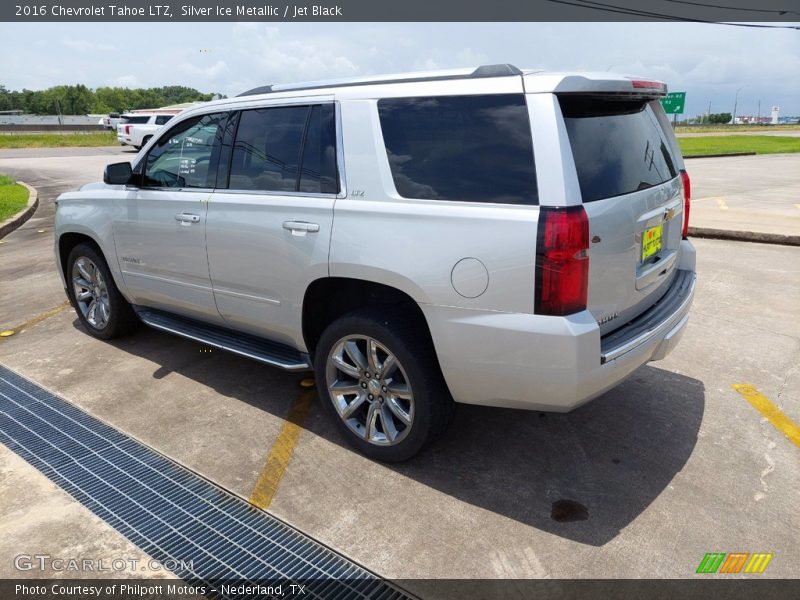 Silver Ice Metallic / Jet Black 2016 Chevrolet Tahoe LTZ