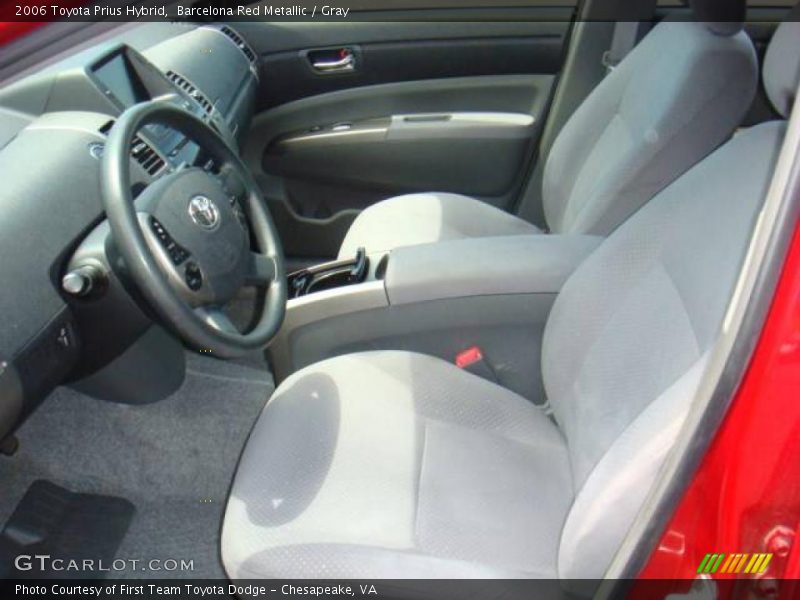 Barcelona Red Metallic / Gray 2006 Toyota Prius Hybrid